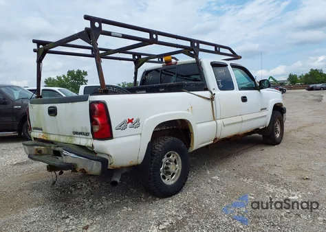 2005 Chevrolet Silverado 2500Hd Ls from USA, damaged, VIN 1GCHK29U85E105992